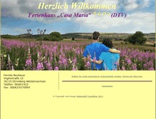 Tablet Screenshot of ferienhaus-casamaria.de
